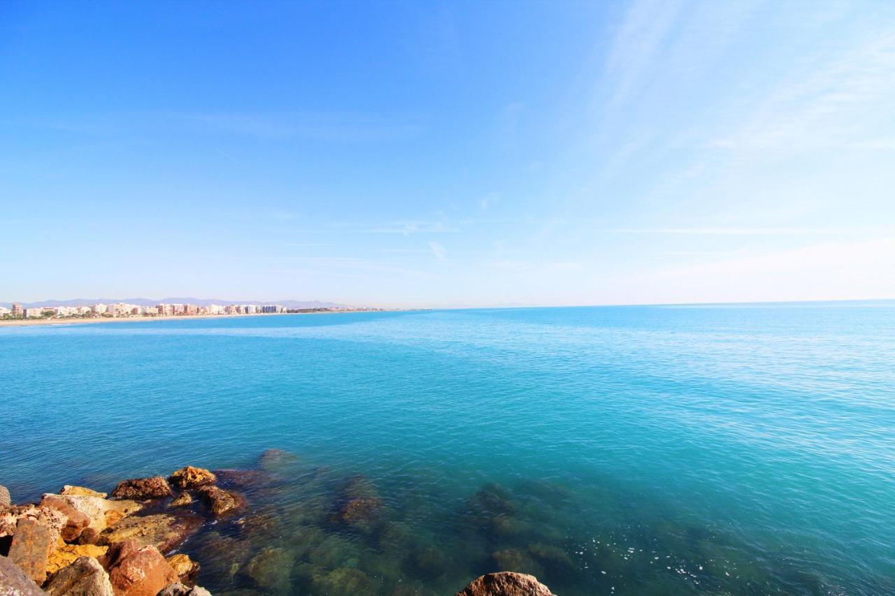 Global Properties, Apartamento Con 2 Habitaciones Y Perfecta Ubicacion En La Playa Sagunto Buitenkant foto
