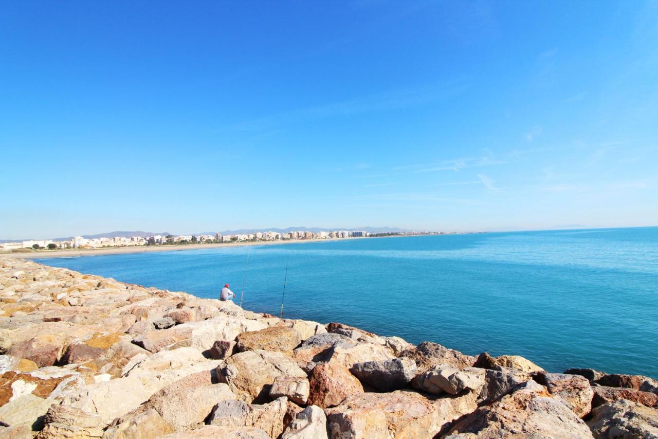 Global Properties, Apartamento Con 2 Habitaciones Y Perfecta Ubicacion En La Playa Sagunto Buitenkant foto